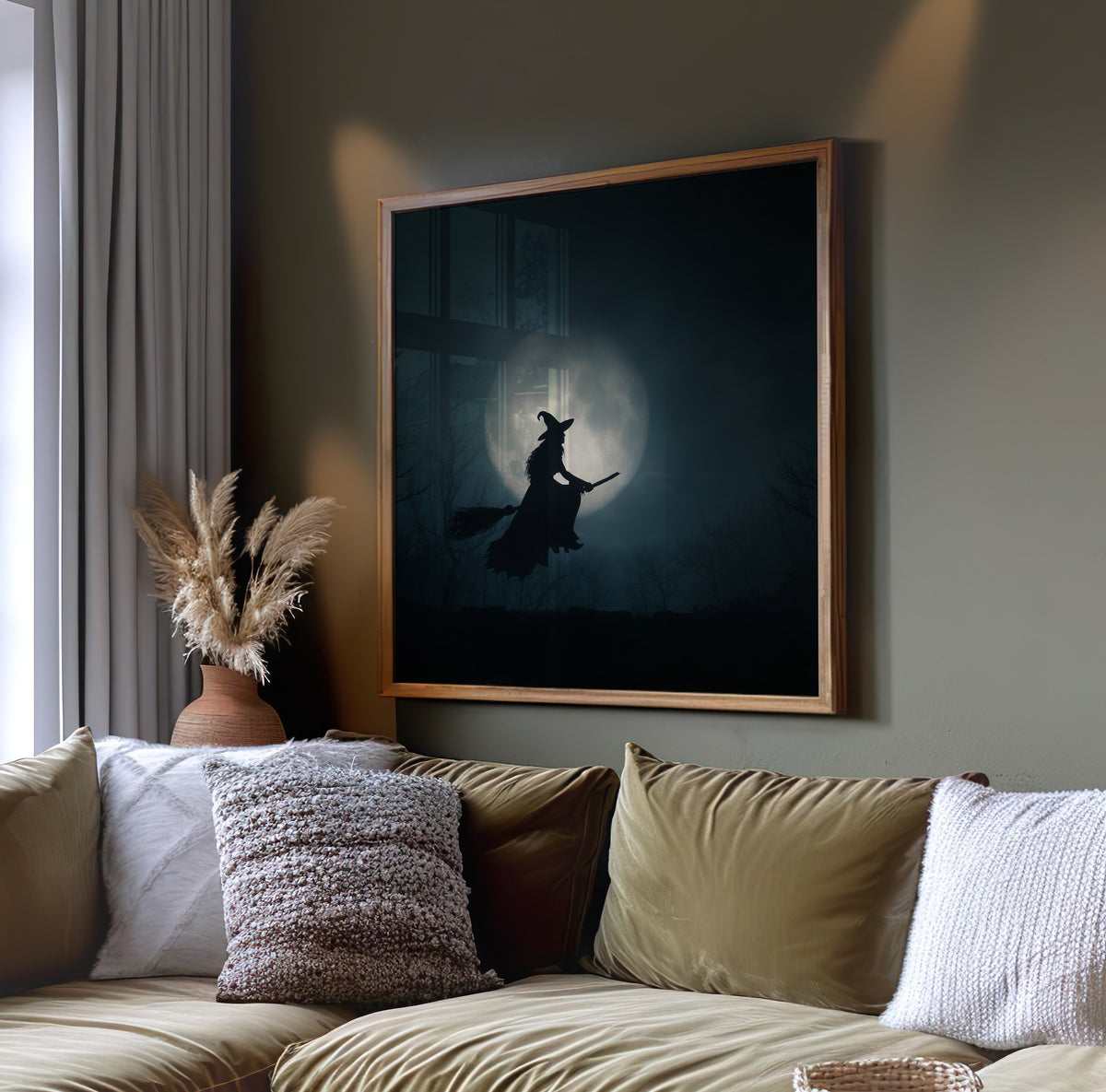 Witch Gothic Art Print - Dark Academia Poster Wall Art