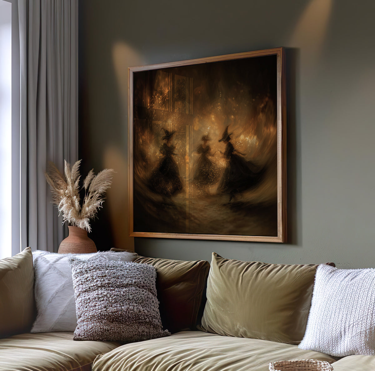 Witches Gothic Print - Dark Academia Poster Wall Art