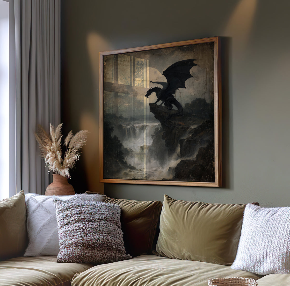 Dragon Print – Gothic Fantasy Wall Art