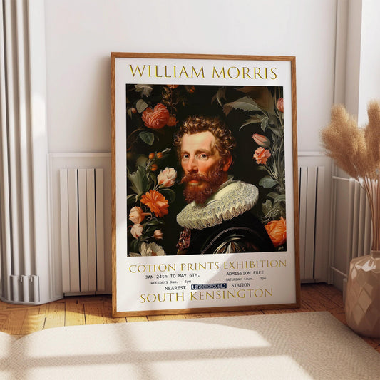 William Morris Print - Vintage Floral Art on Premium Matte Paper | Botanical Wall Decor