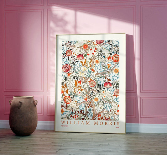 William Morris Print - Vintage Botanical Wall Art | Heritage Floral Decor