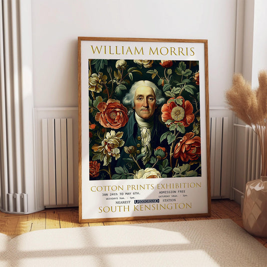 William Morris Print: Vintage Floral Textiles Art