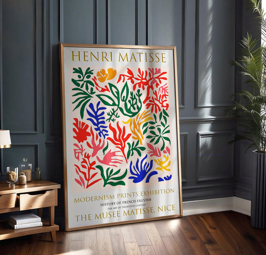Henri Matisse Flowers Print: Fauvism Modern Art Poster