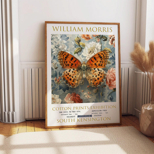 William Morris Print - Vintage Floral Poster | Botanical Wall Art, Heritage Decor