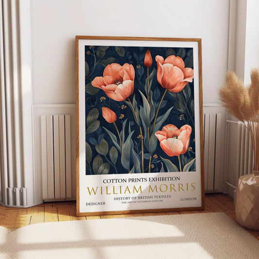William Morris Wall Print - Victorian Art Print | Vintage Floral Pattern Poster