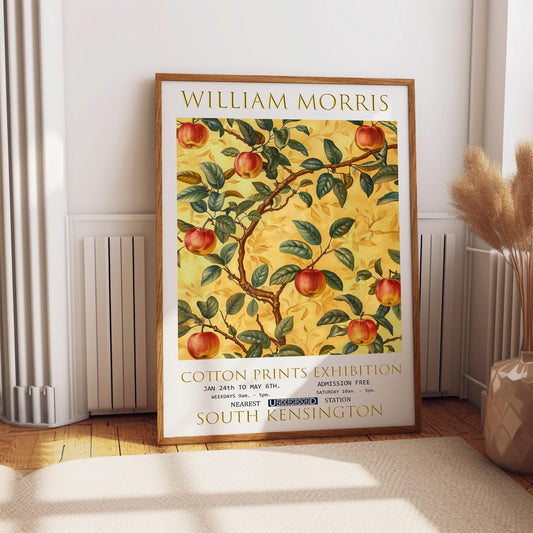 William Morris Apple Orchard Print: Vintage Botanical Art
