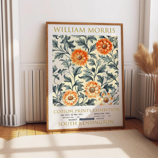 William Morris Poster - Vintage Floral Art Print | Botanical Wall Decor