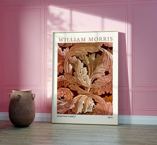 William Morris Art Print – Vintage Floral Poster | Botanical Wall Art Decor