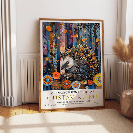 Gustav Klimt Print – Vintage Art Nouveau Wall Art | Gold Leaf Artwork