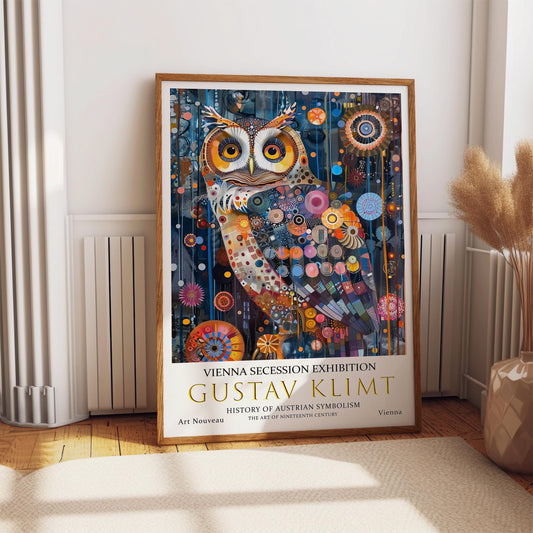 Gustav Klimt Art Print – Vintage Floral Print | Opulent Art Nouveau Poster