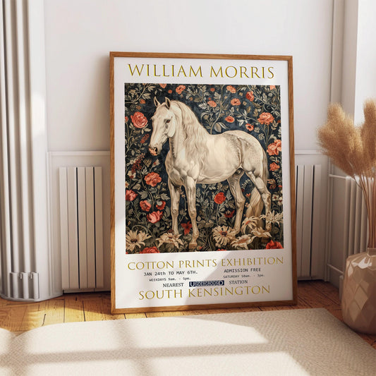 William Morris Print - Vintage Floral Art | Botanical Wall Decor Poster