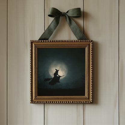 Witch Gothic Art Print - Dark Academia Poster Wall Art