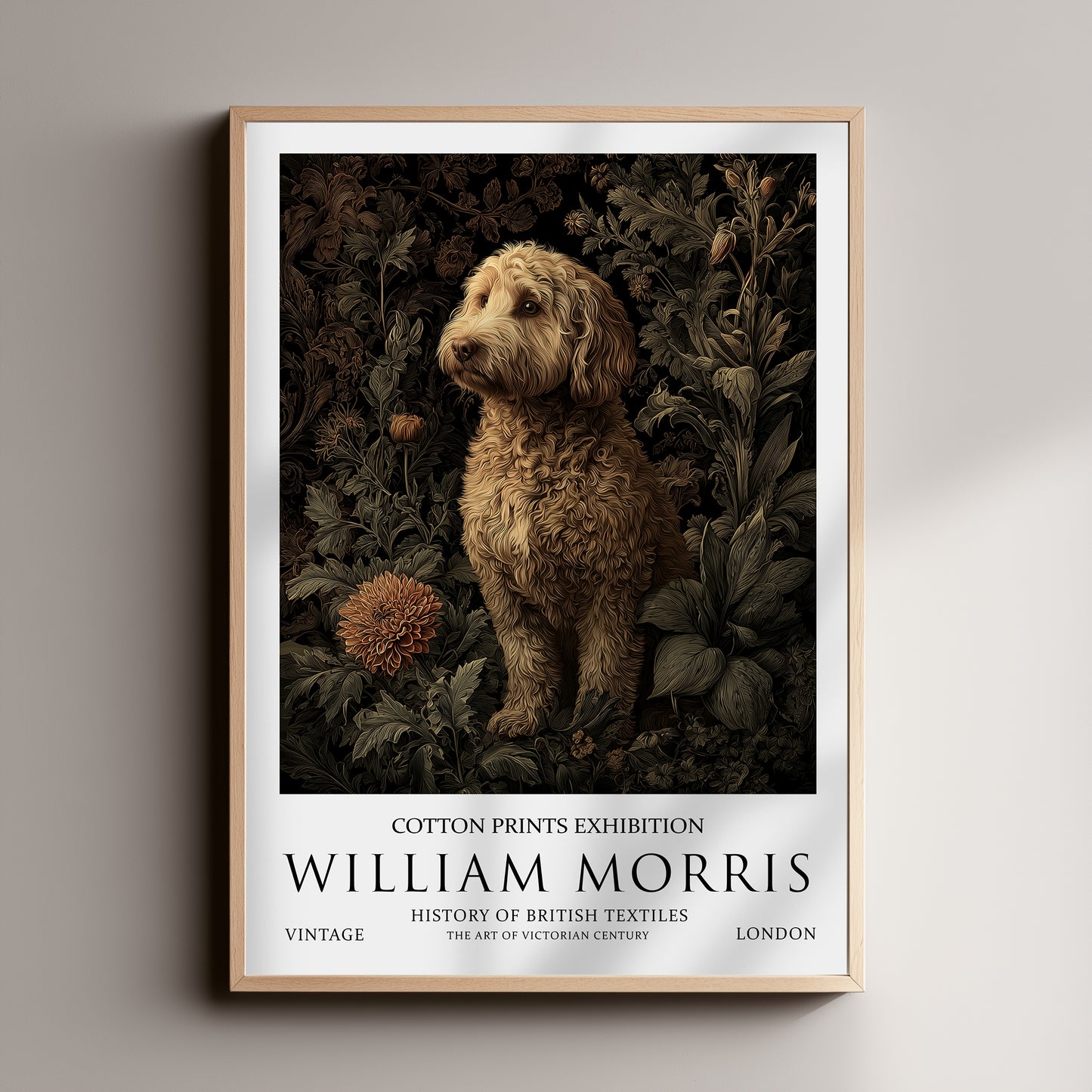 William Morris Floral Print - Victorian Botanical Poster | Unframed Wall Art