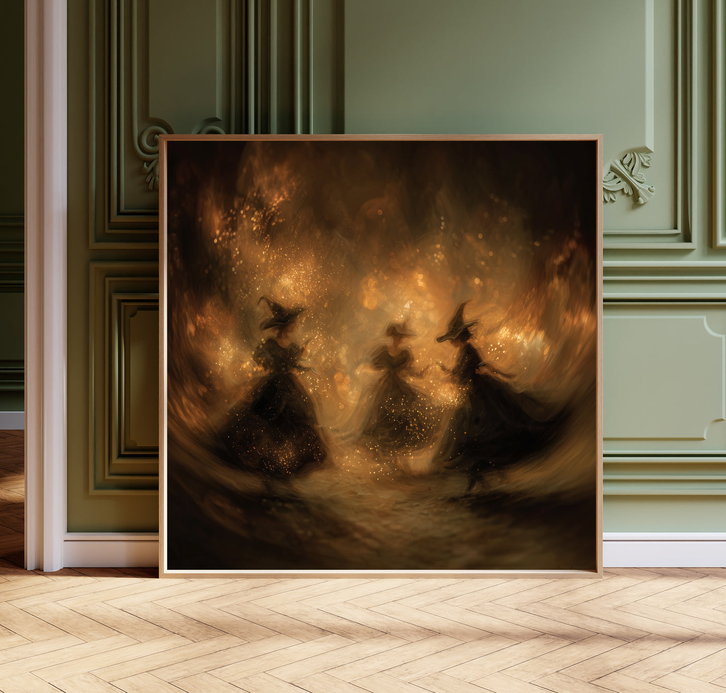 Witches Gothic Print - Dark Academia Poster Wall Art