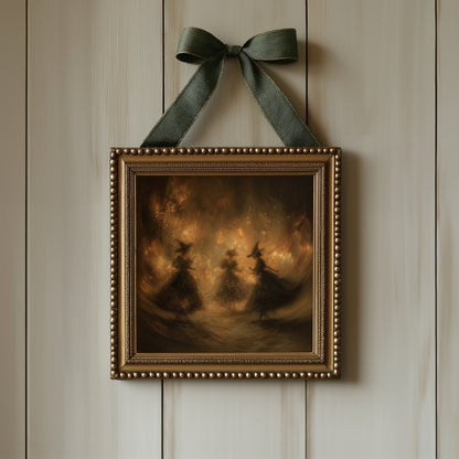 Witches Gothic Print - Dark Academia Poster Wall Art
