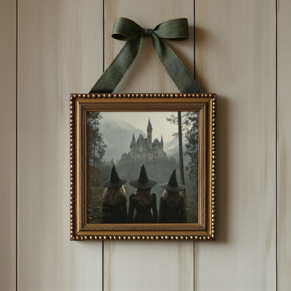 Dark Academia Witch Poster - Gothic Home Decor Wall Art