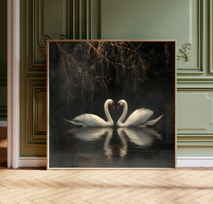 Dark Academia Poster – Gothic Wall Art | Enchanted Fantasy Artwork Print