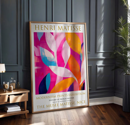 Henri Matisse Exhibition Print: Fauvist Botanical Wall Art