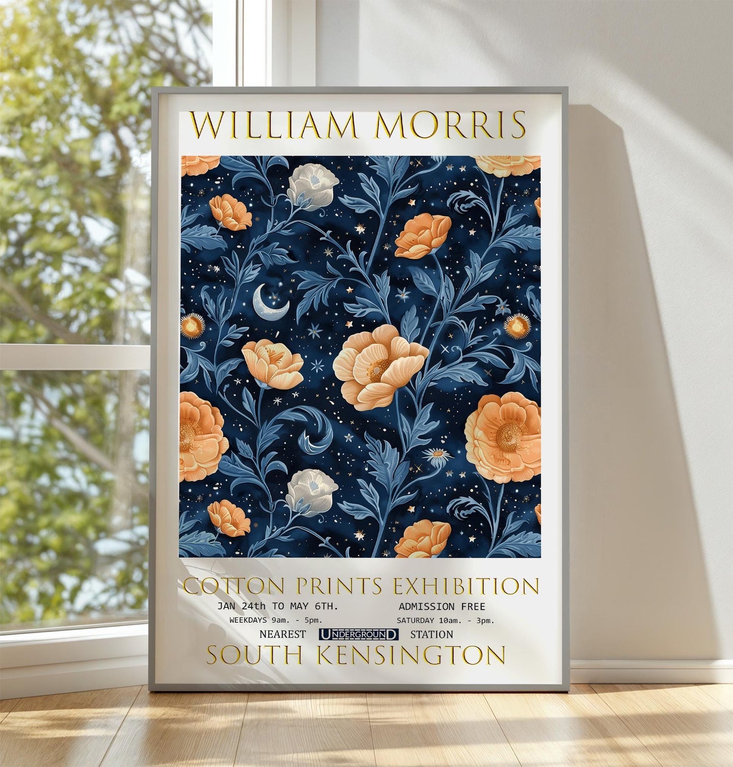 William Morris Poster – Vintage Floral Art Print | Botanical Wall Decor