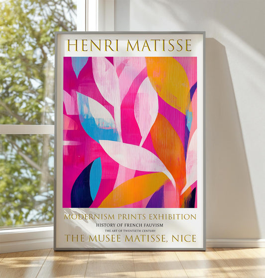 Henri Matisse Exhibition Print: Fauvist Botanical Wall Art