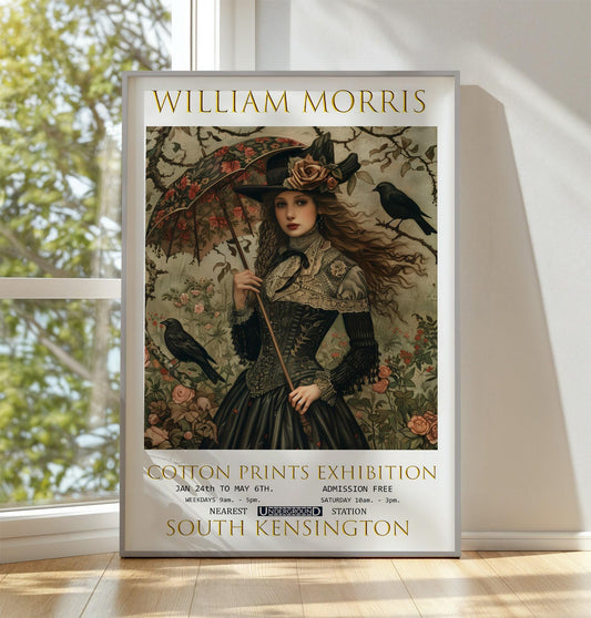 William Morris Print - Vintage Victorian Art Print | Botanical Floral Wall Art