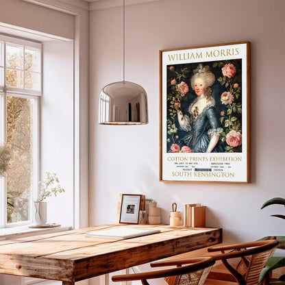 William Morris Exhibition Print: Marie Antoinette Poster, Textiles Art