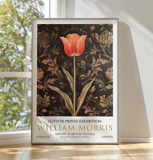 William Morris Print - Vintage Floral Art | Victorian Botanical Wall Decor