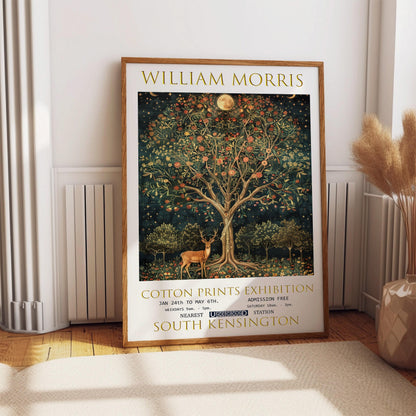 William Morris 'Tree of Life' Vintage Exhibition Poster Print