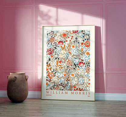 William Morris Print - Vintage Botanical Wall Art | Heritage Floral Decor