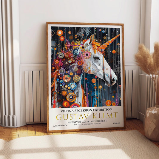 Gustav Klimt Print - Art Nouveau Poster | Vintage Gold Leaf Artwork, Elegant Wall Decor