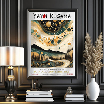 Yayoi Kusama Japanese Forest WALL ART PRINT Picture Poster