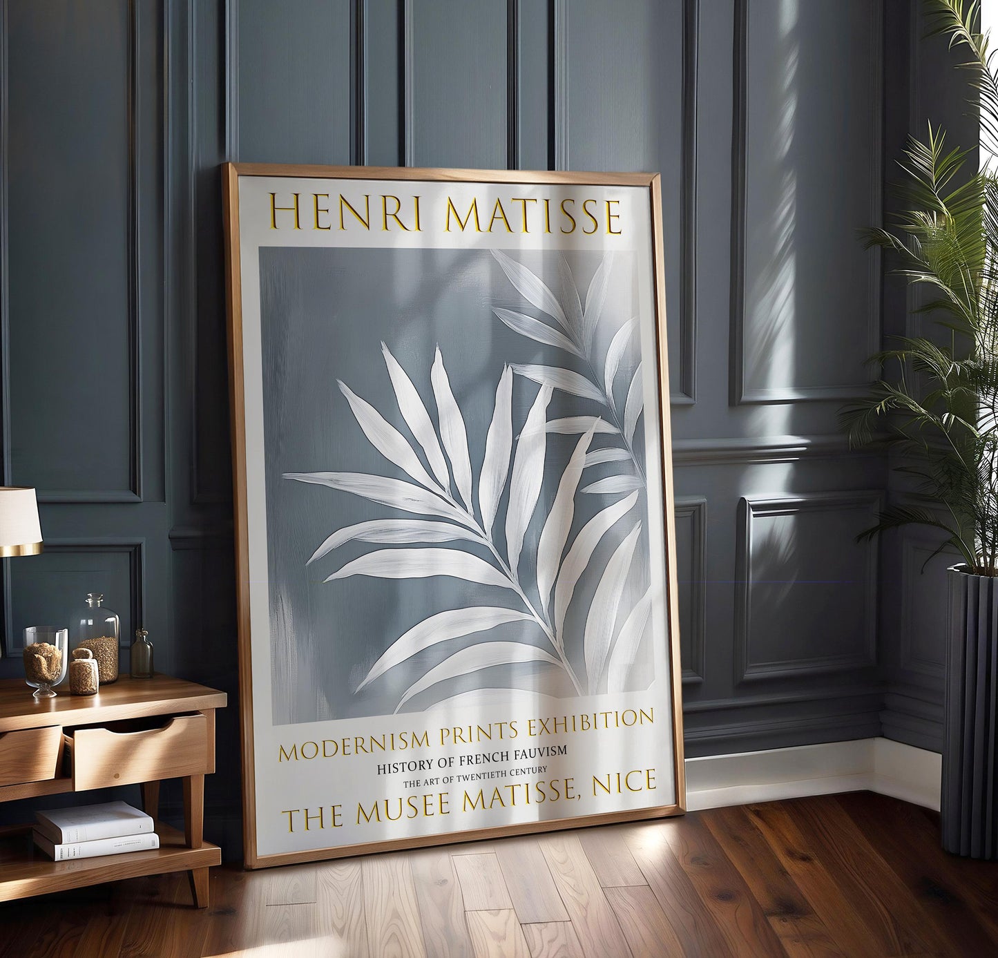Henri Matisse Leaf Print: Fauvist Modernism Wall Art