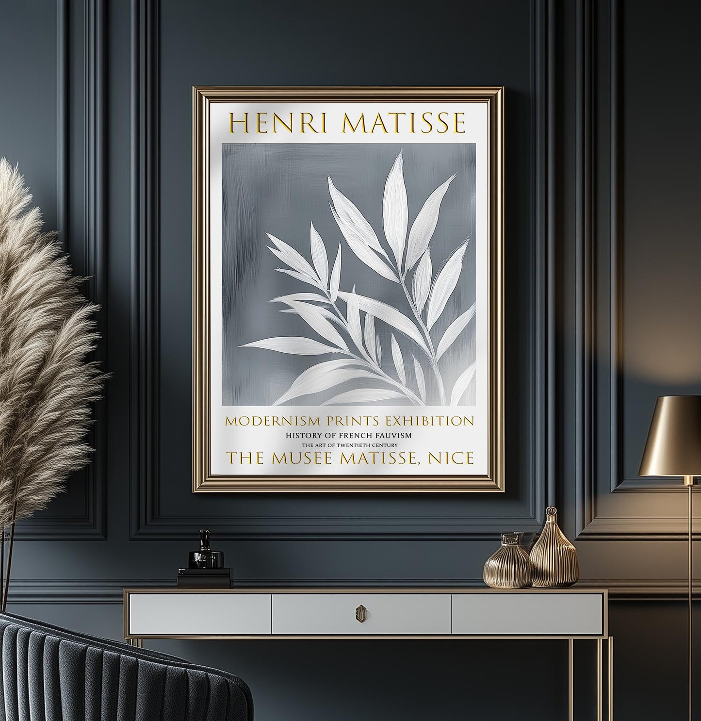 Henri Matisse Leaves Art Print: Fauvist Exhibition Poster