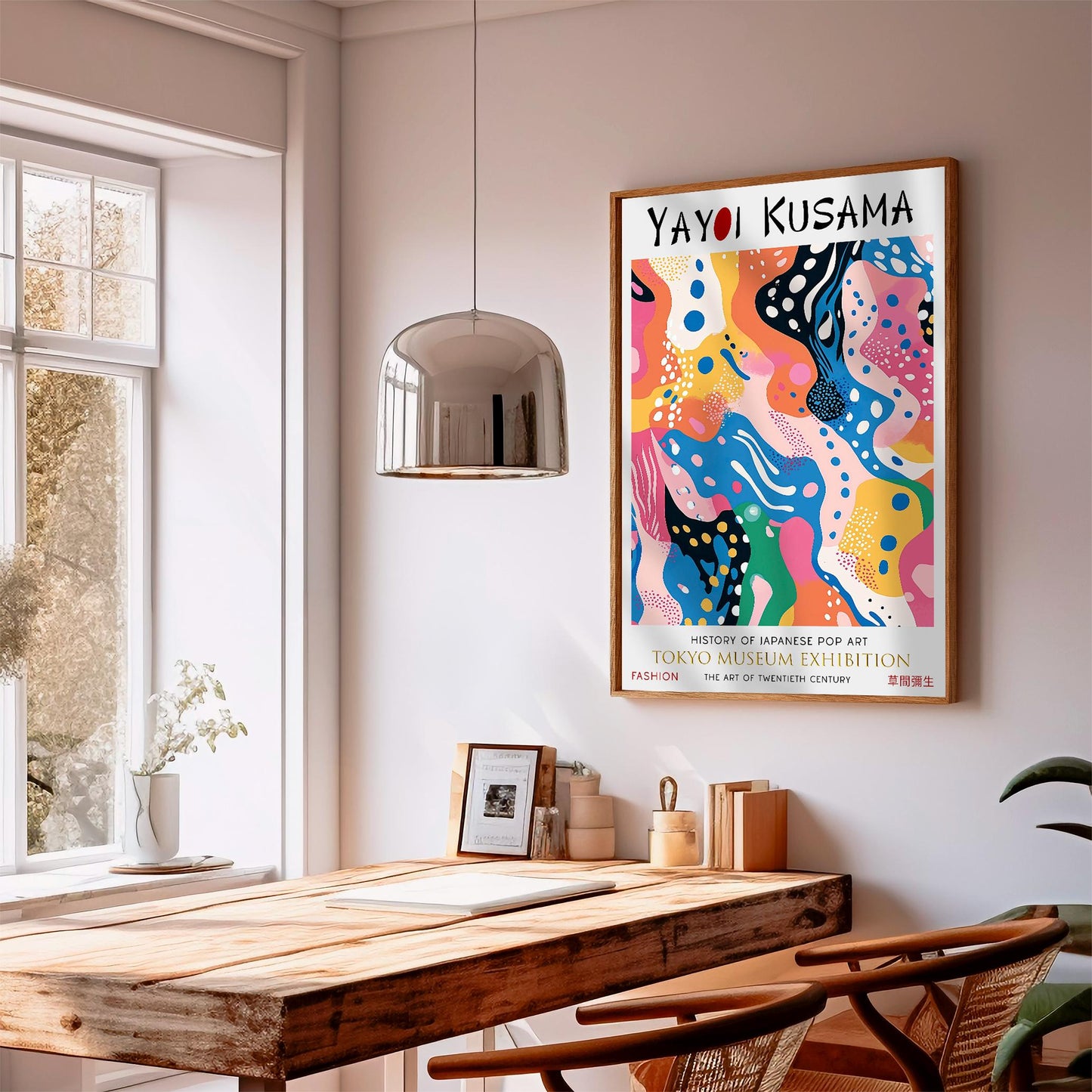Yayoi Kusama Colourful Polka Dot WALL ART PRINT Picture Poster