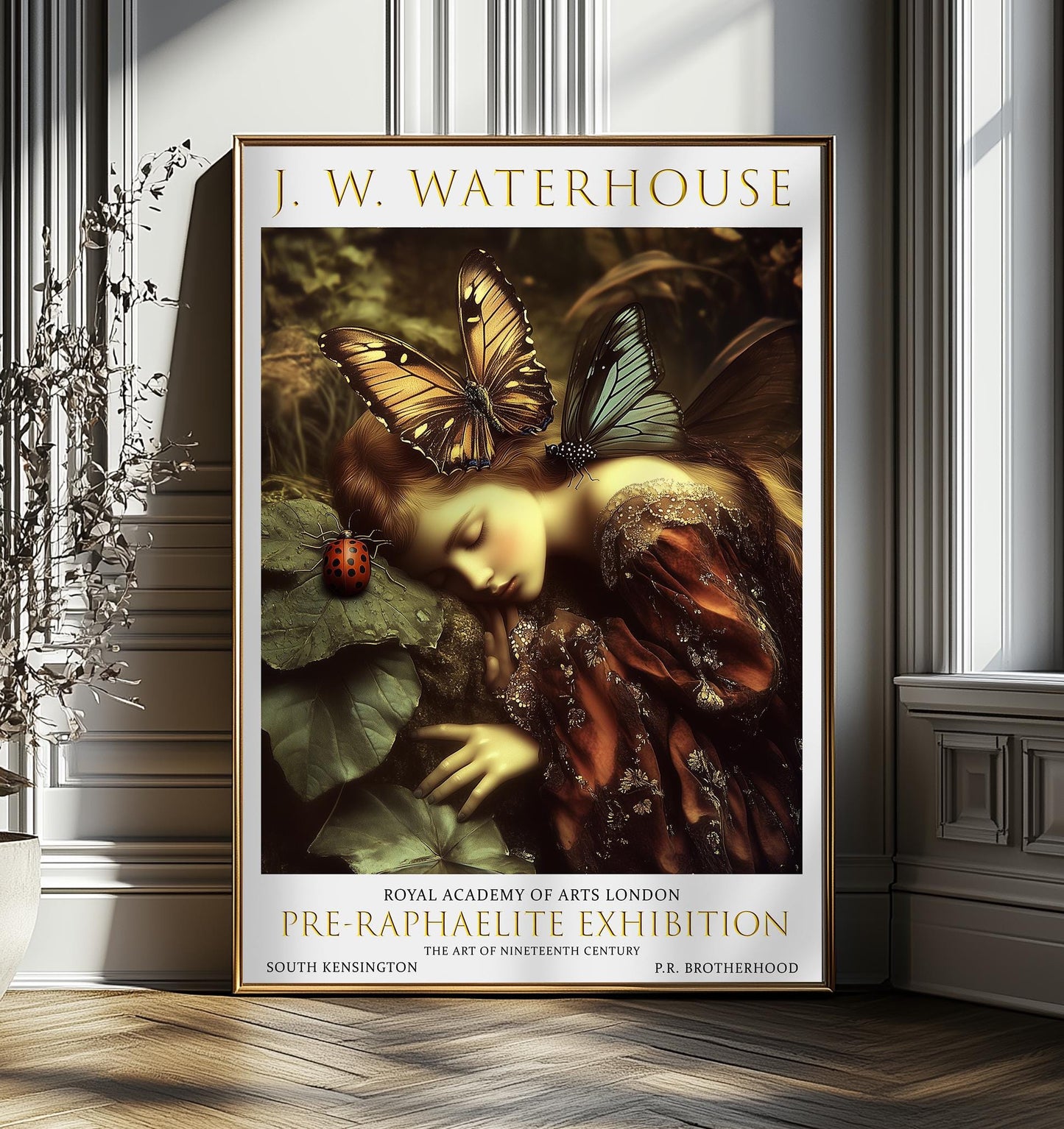 John William Waterhouse Art Print: Pre-Raphaelite Fairy Tale Decor