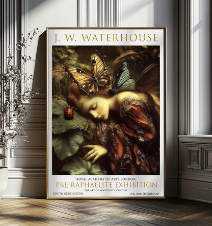 John William Waterhouse Art Print: Pre-Raphaelite Fairy Tale Decor