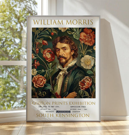 William Morris Poster – Vintage Textile Poster | Floral Wall Art Print
