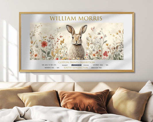 William Morris Hare Panoramic Print – William Morris Poster