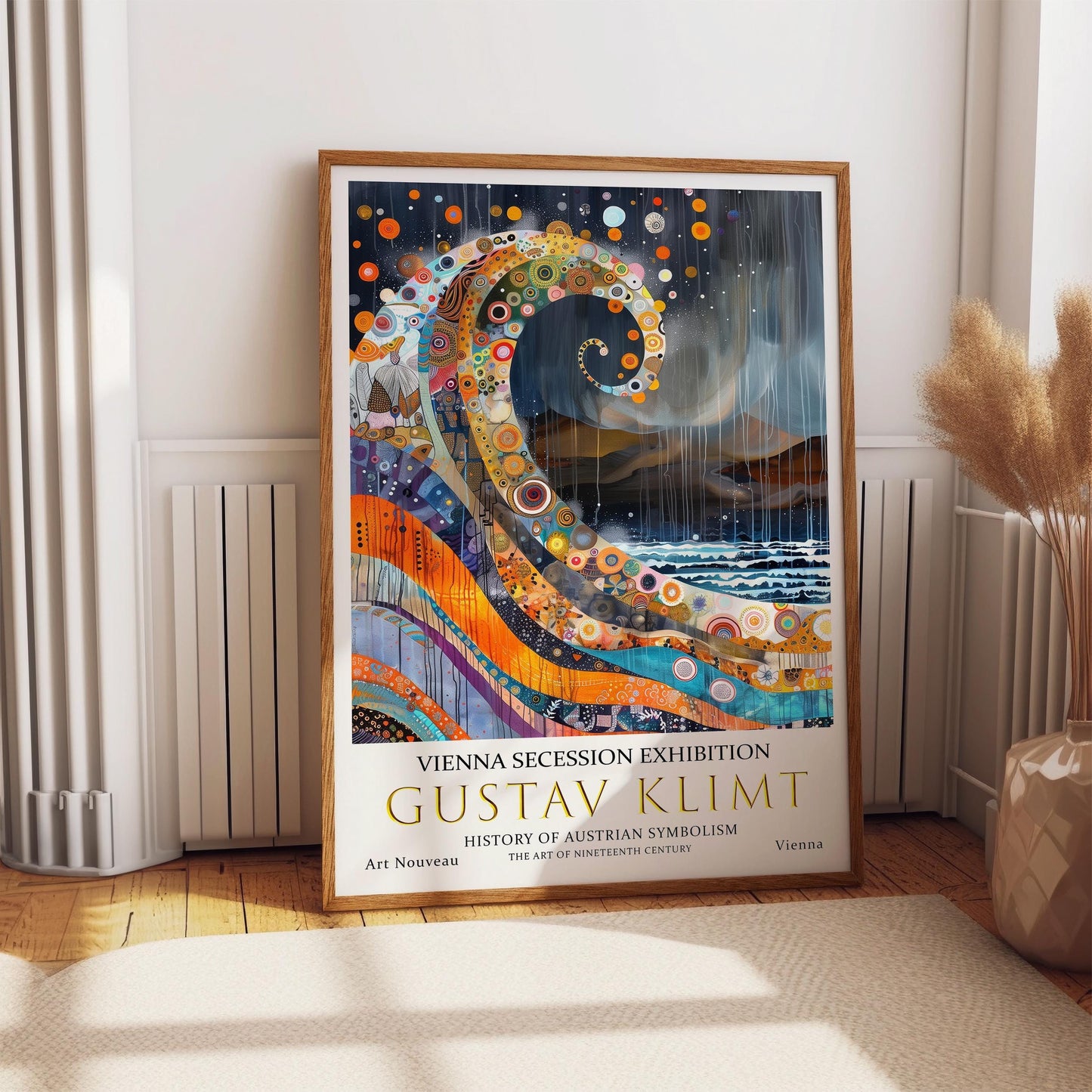 Gustav Klimt Print – Art Nouveau Poster | Vintage Gold Leaf Artwork on Premium Paper