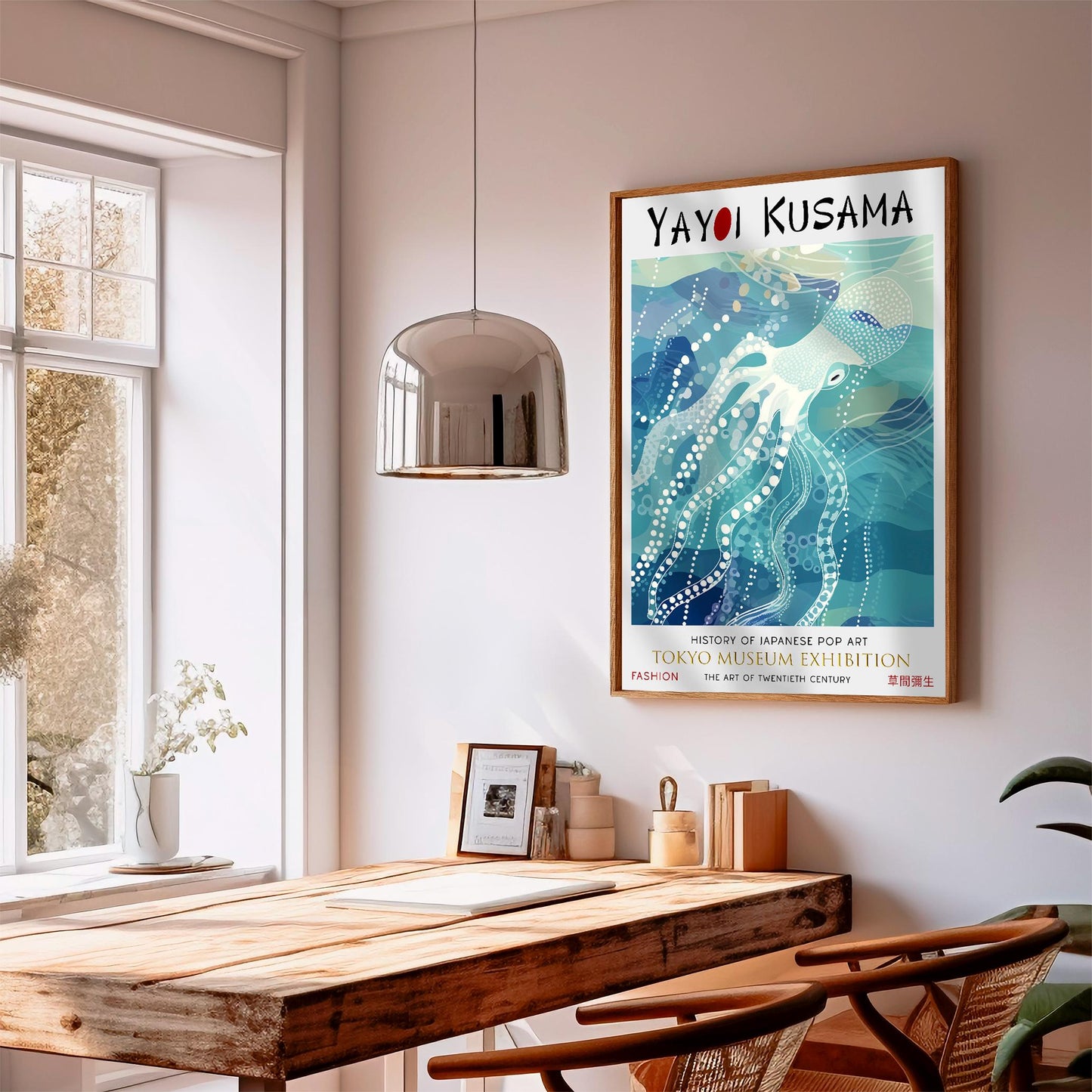 Yayoi Kusama Japanese Octopus WALL ART PRINT Picture Poster