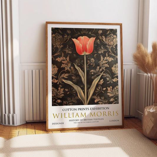 William Morris Print - Vintage Floral Art | Victorian Botanical Wall Decor
