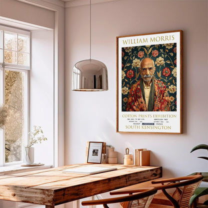 William Morris Poster - Vintage Textiles Print | Botanical Wall Art, Floral Décor