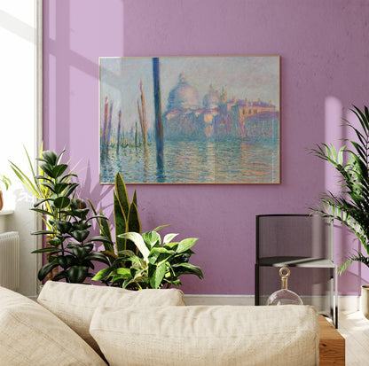 Claude Monet: Grand Canal, Venice - Impressionist Art Print
