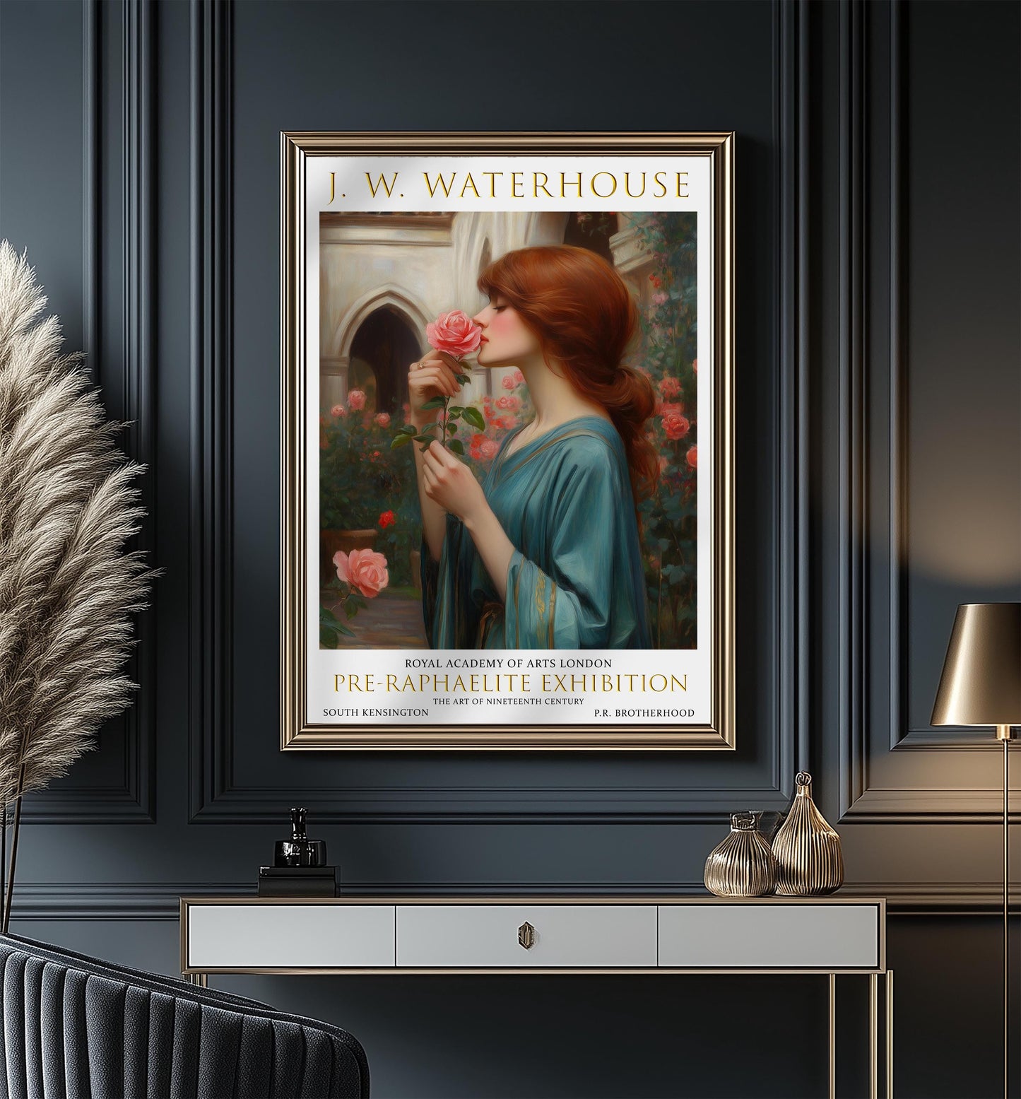 John William Waterhouse Art Print: The Soul of the Rose, Pre-Raphaelite Poster