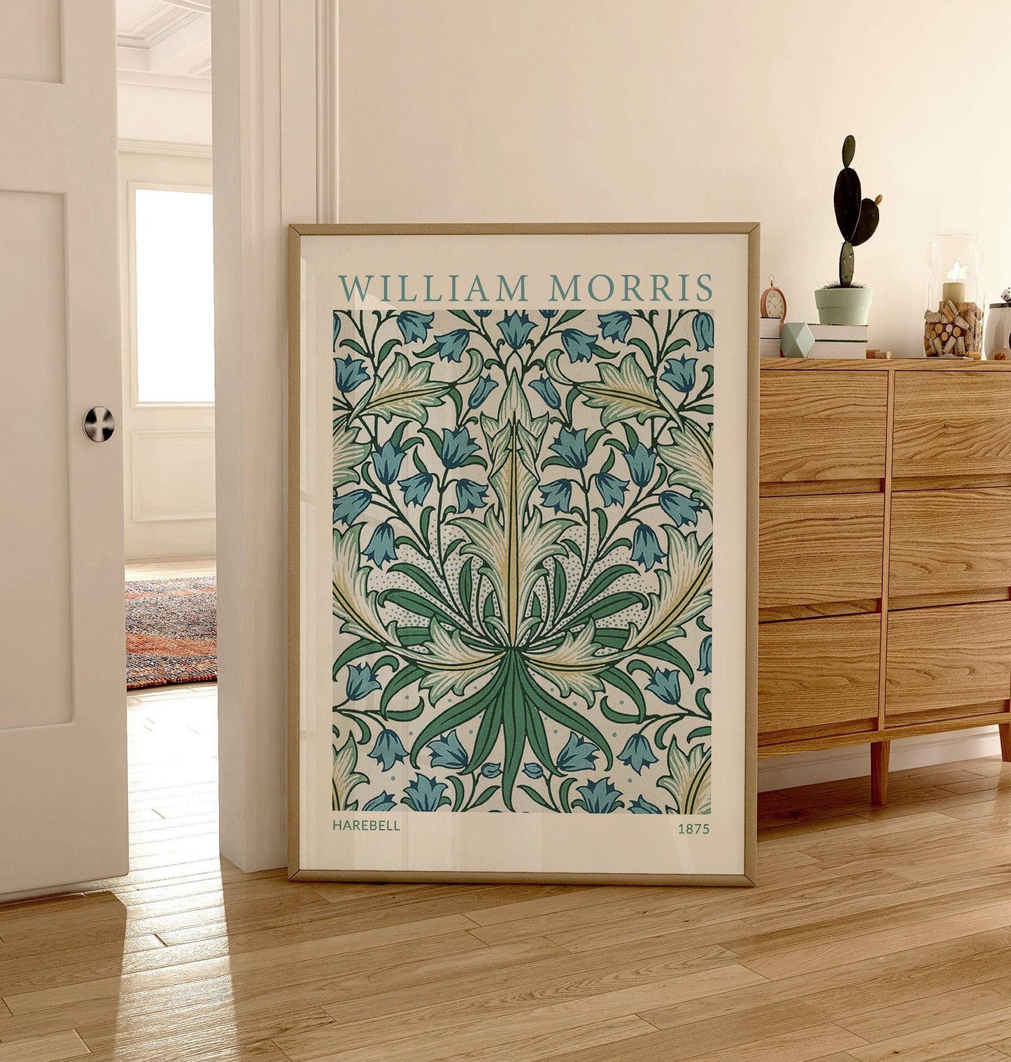 William Morris Floral Print – Vintage Botanical Art | Unframed Wall Decor