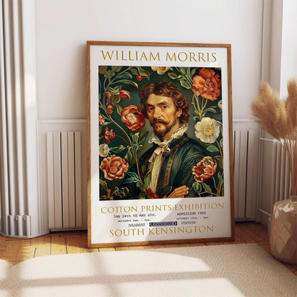 William Morris Poster – Vintage Textile Poster | Floral Wall Art Print