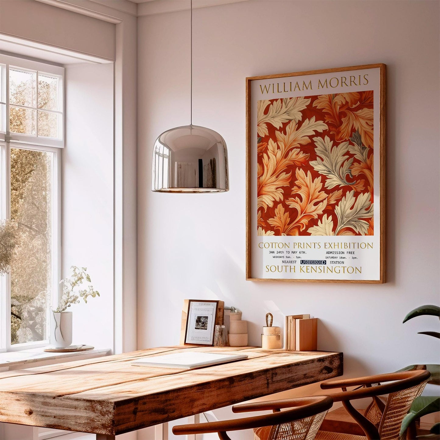 William Morris Poster - Botanical Art Print | Vintage Floral & Heritage Decor