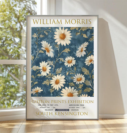 William Morris Daisies Print: Vintage Floral Wall Art