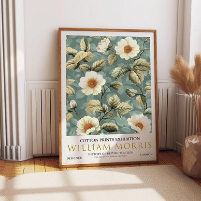 Vintage Botanical Wall Art – William Morris Floral Art Print on Premium Matte Paper