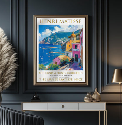 Henri Matisse French Riviera Print: Fauvism Coastal Art